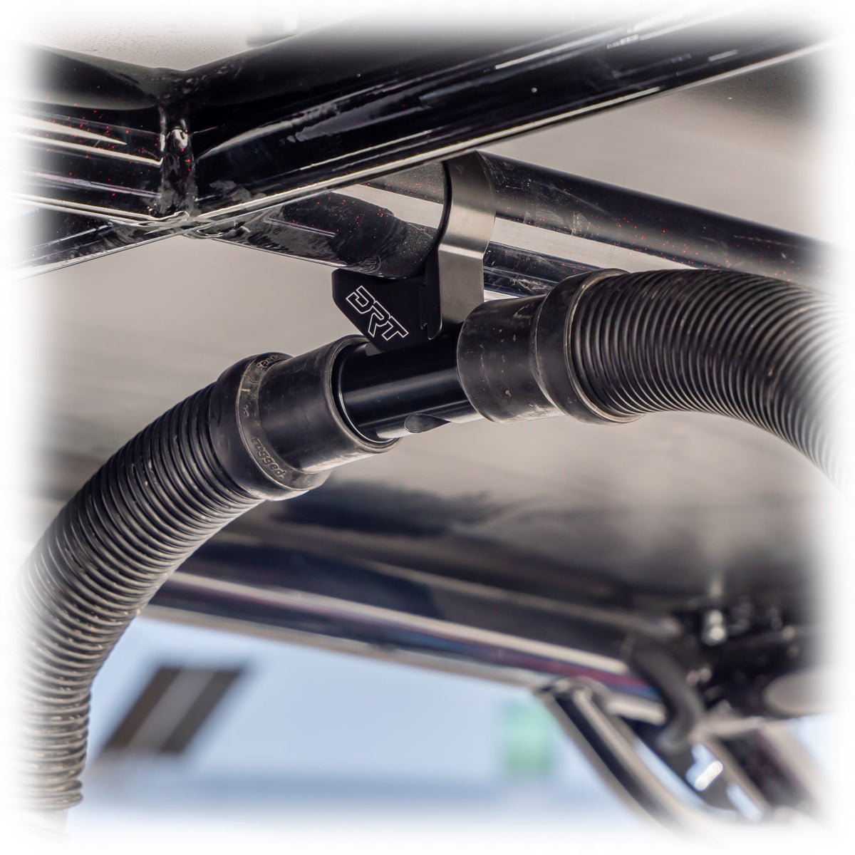 Single Helmet Hose Dock Clamp by DRT Motorsports, product view 11