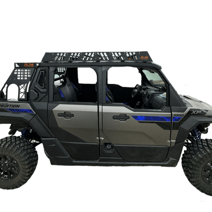 Polaris Xpedition Roof Rack by AJK Offroad, full view