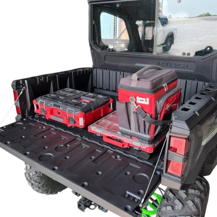 Kawasaki Ridge Rear Packout Mount by AJK Offroad, full view