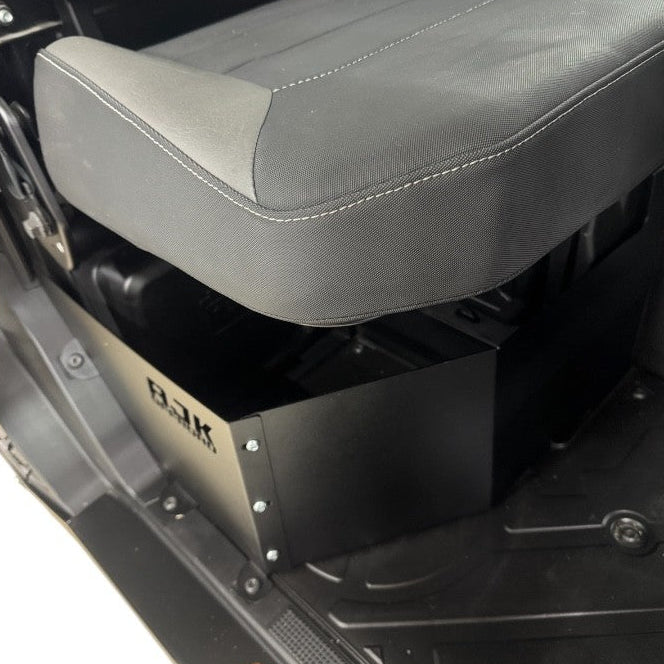 Polaris Ranger XD 1500 Rear Under Seat Storage Bin by AJK Offroad, product view