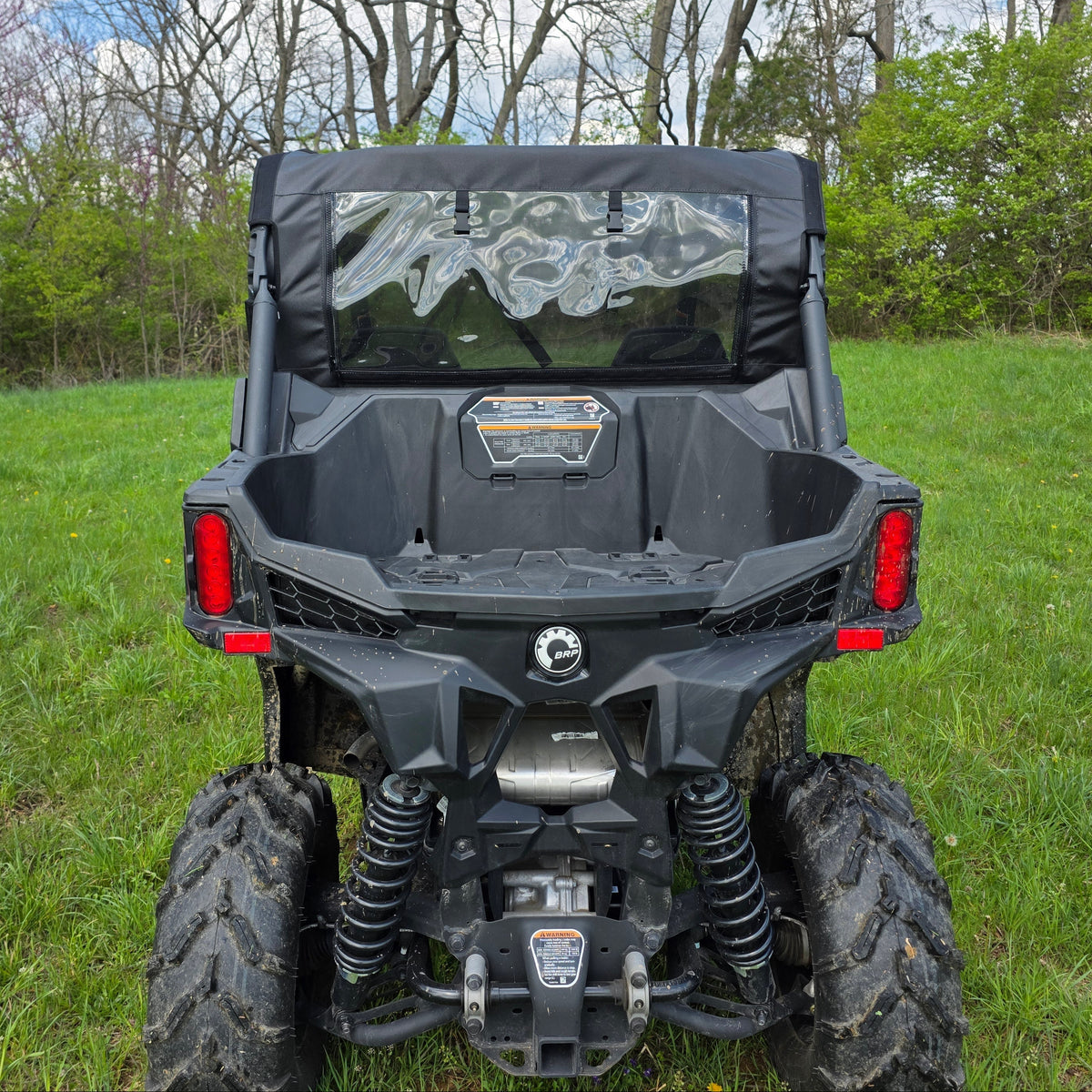 Can-Am Commander (2021+) Upper Doors & Rear Windshield Enclosure by 3 Star UTV, product view 3