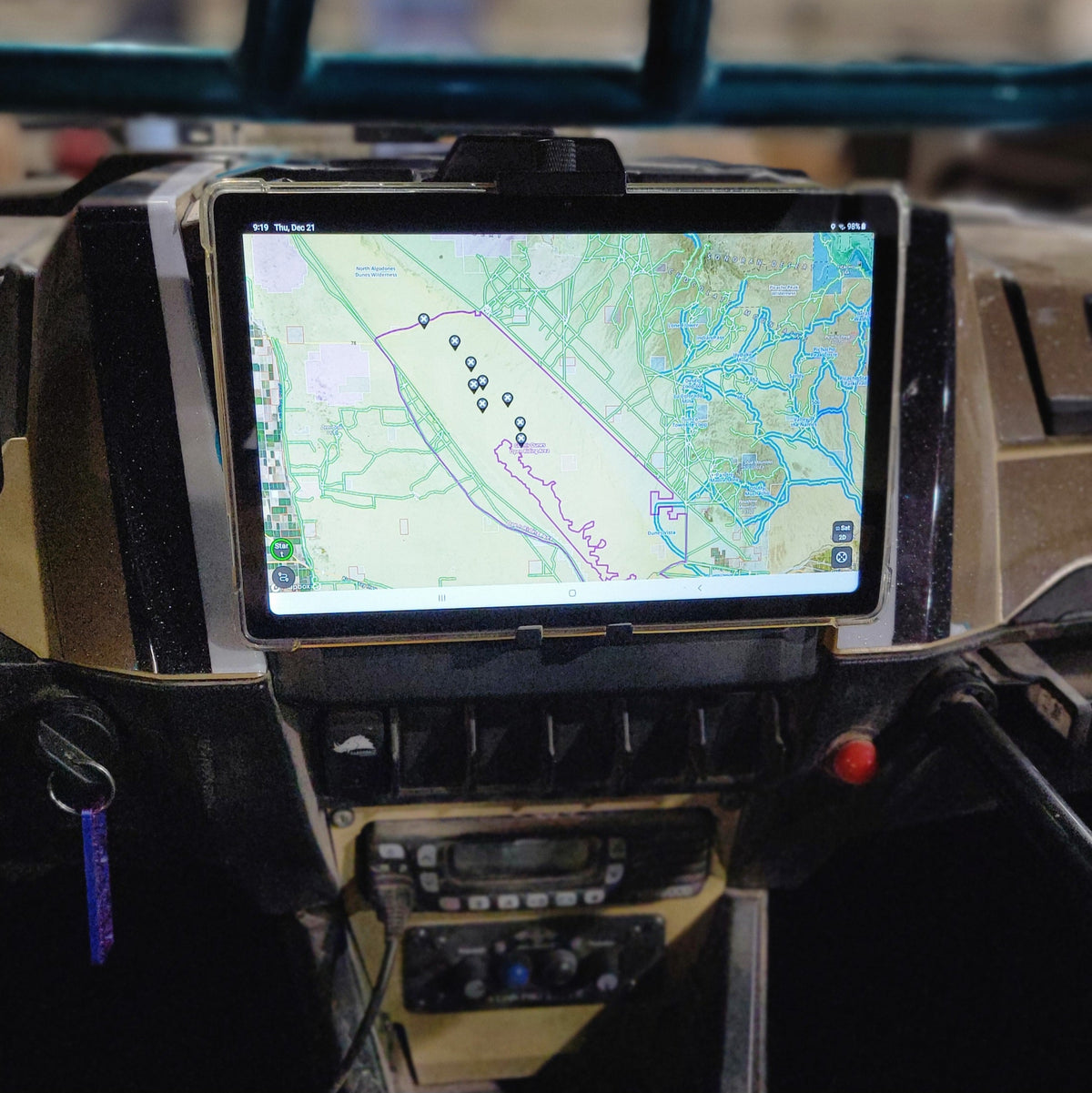 Polaris RZR Pro R / Pro XP / Turbo R Tablet GPS Mount | FastLab UTV