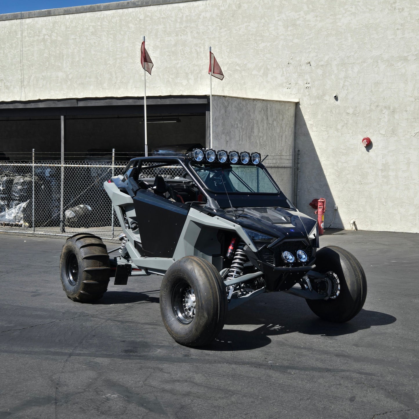 Polaris RZR Turbo R 2-Seat Fastback Roll Cage
