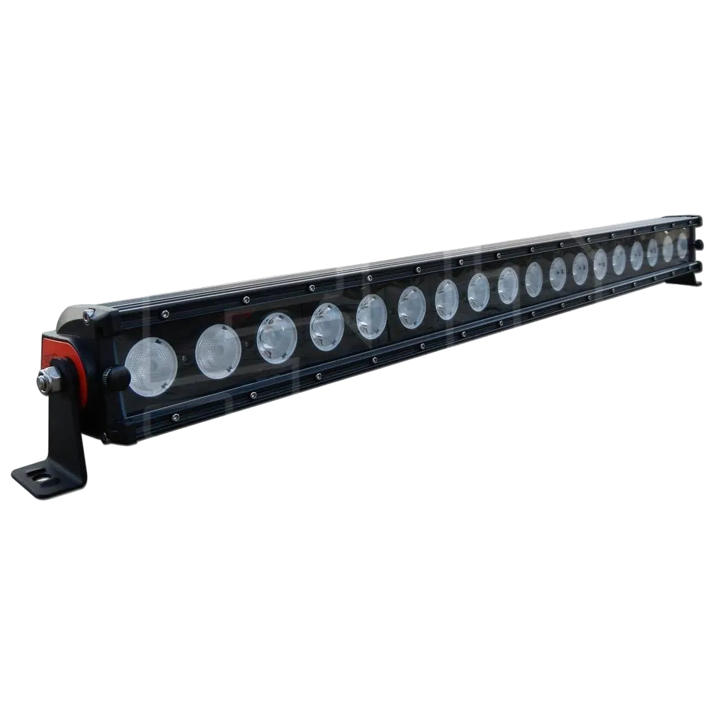 Elite Series 31 Inch Spot Beam LED Light Bar UTV SxS Off-Road Lighting - Front View | 50 Caliber Racing