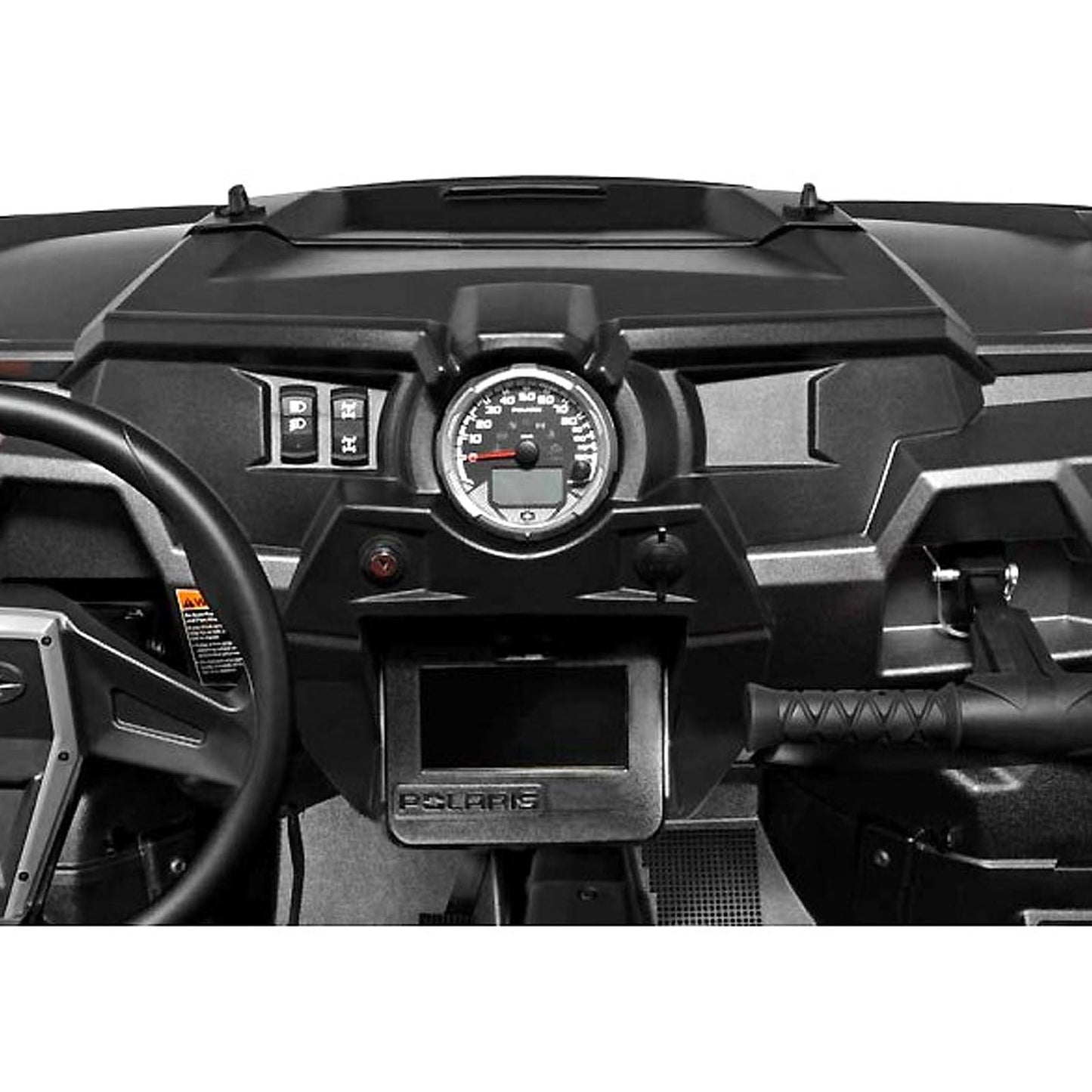 Polaris RZR XP 1000 3-Piece Dash Panel Lime Squeeze Off-Road SxS - Detail Shot | 50 Caliber Racing