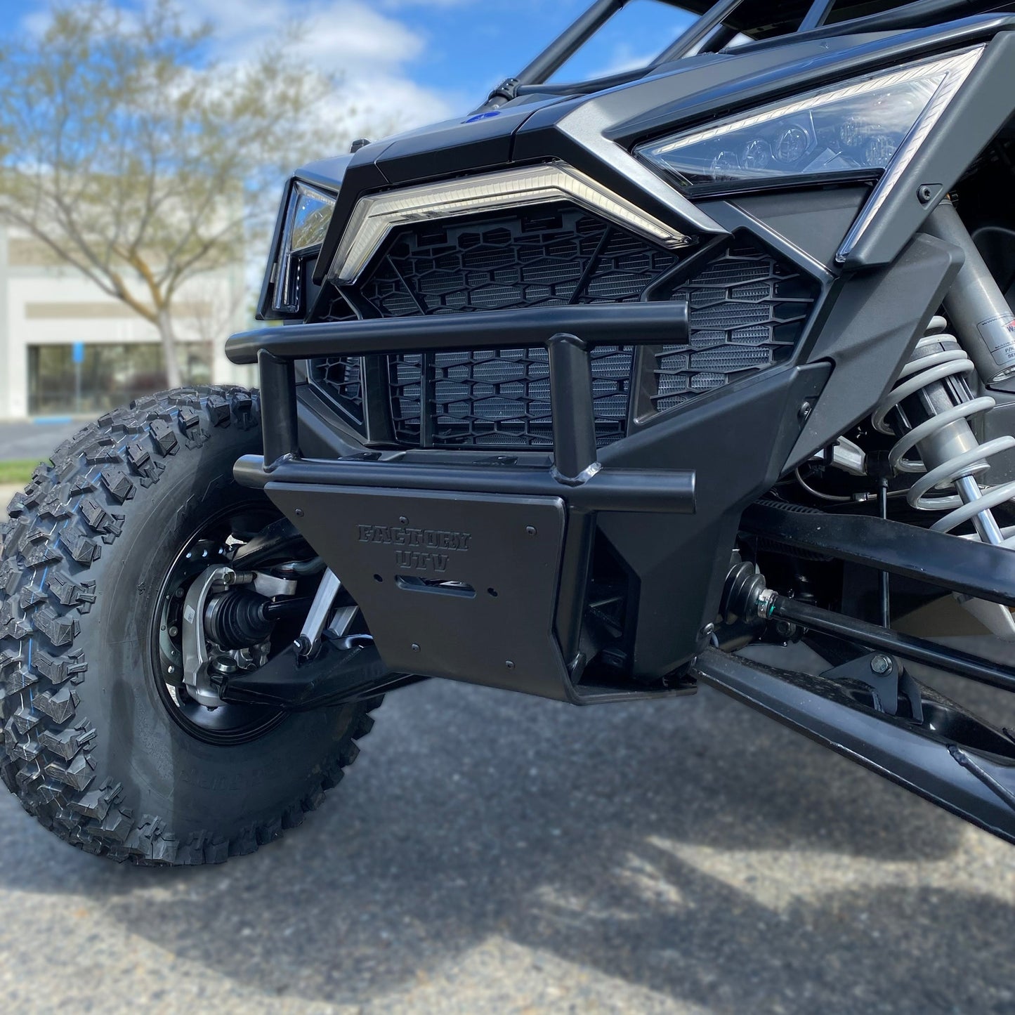 Polaris RZR Pro R / Pro S / Turbo R Front Winch Bumper V2 UTV Off-Road - Close-Up Detail | Factory UTV