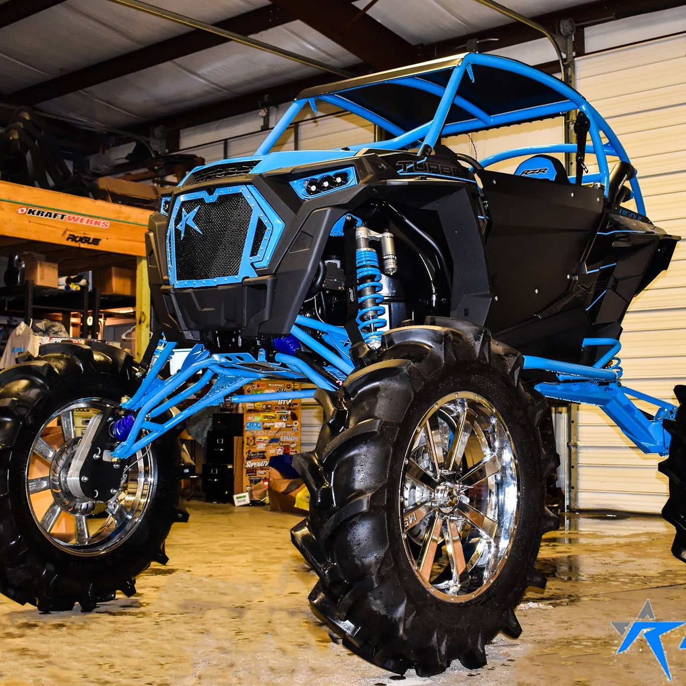 Polaris RZR XP 1000 / Turbo (2019+) Mesh Front Radiator Grille