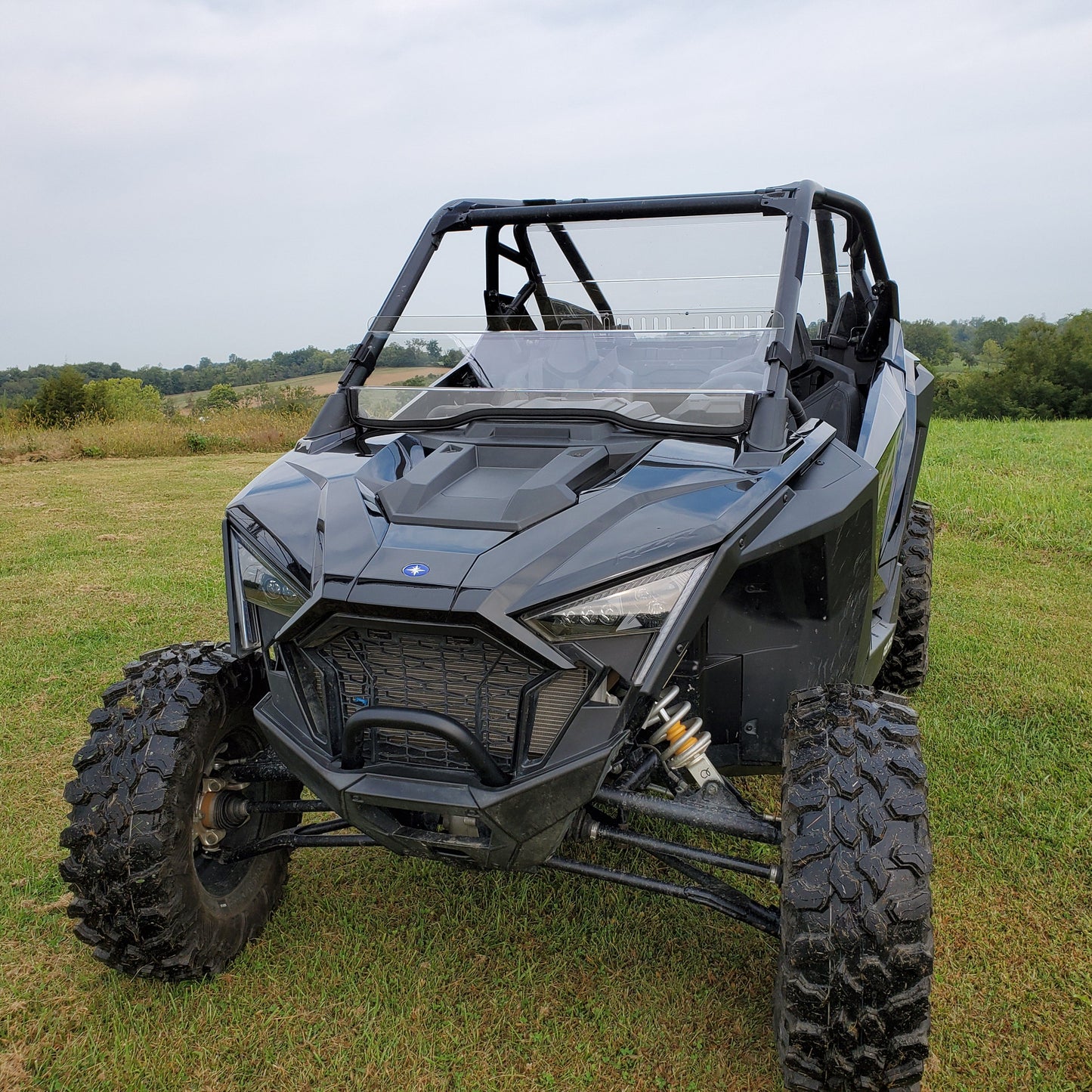 Polaris RZR Pro XP / Turbo R UTV Tinted Polycarbonate Half Windshield | 3 Star UTV