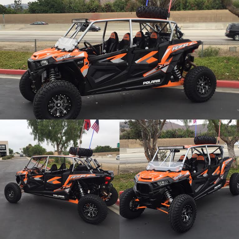 Polaris RZR XP 1000 / Turbo 4-Seat Standard Radius Roll Cage