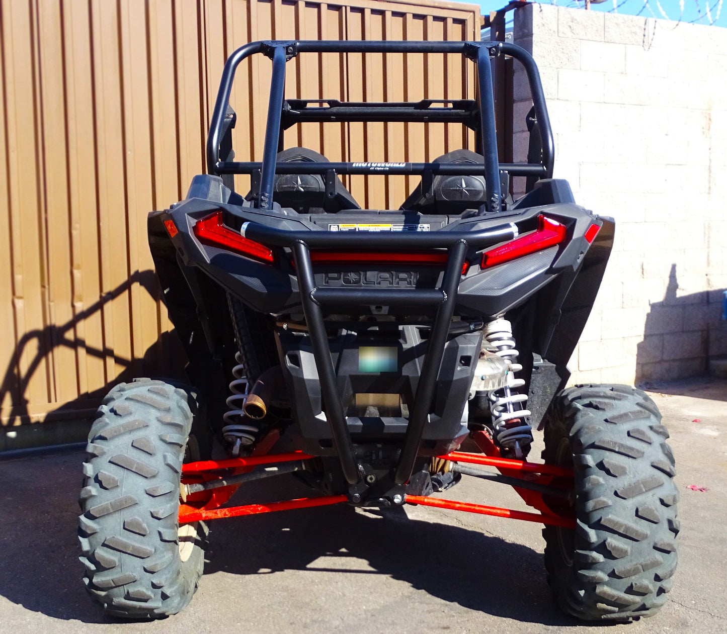 Polaris RZR XP1000 / XP Turbo Heavy Duty Steel Pro Race Rear Bumper (2019+) | 50 Caliber Racing