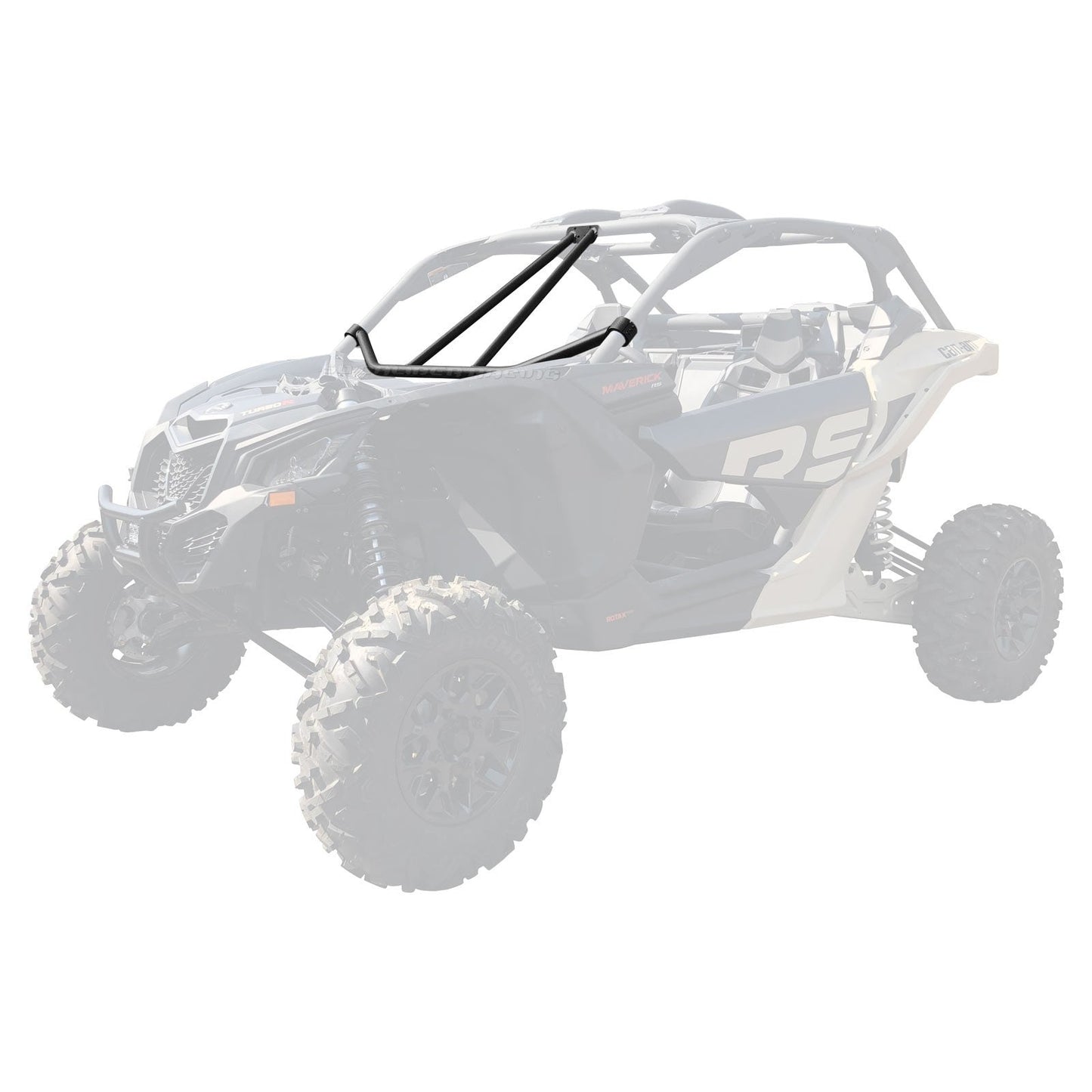 Can-Am X3 Bolt-On Intrusion V-Bar UTV - Studio View | 50 Caliber Racing