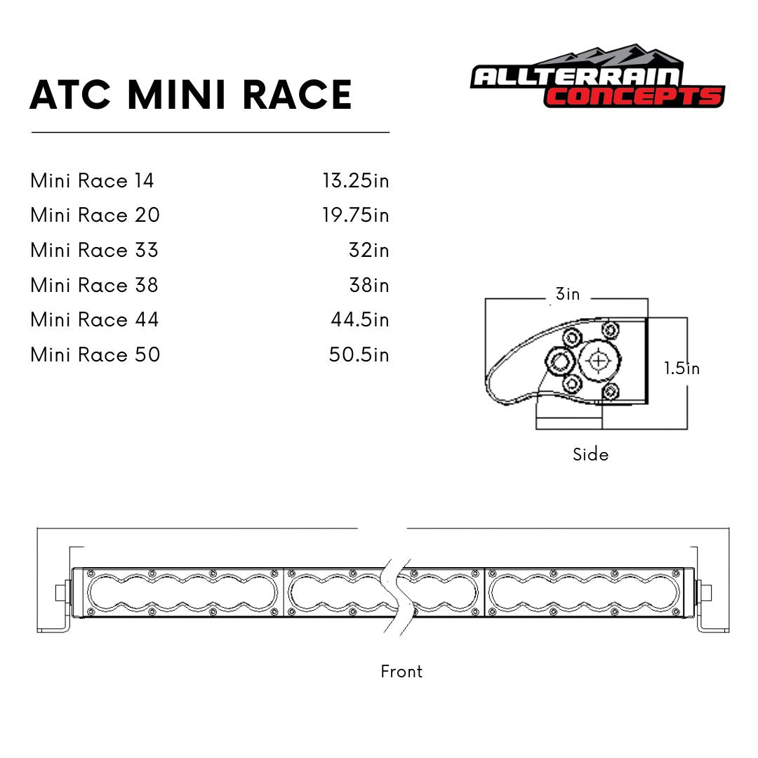 Mini Race Series Light Bar