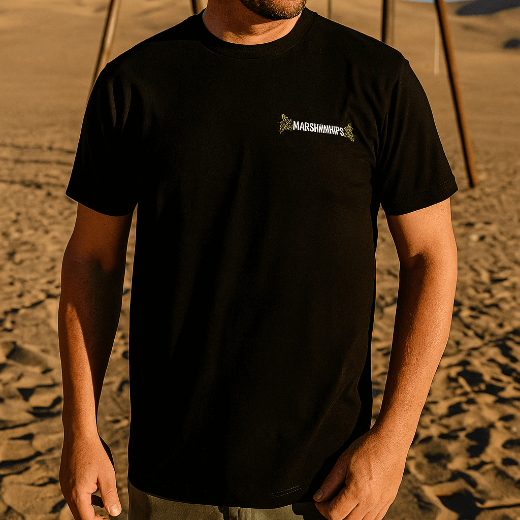 Black & Green UFO Logo T-Shirt
