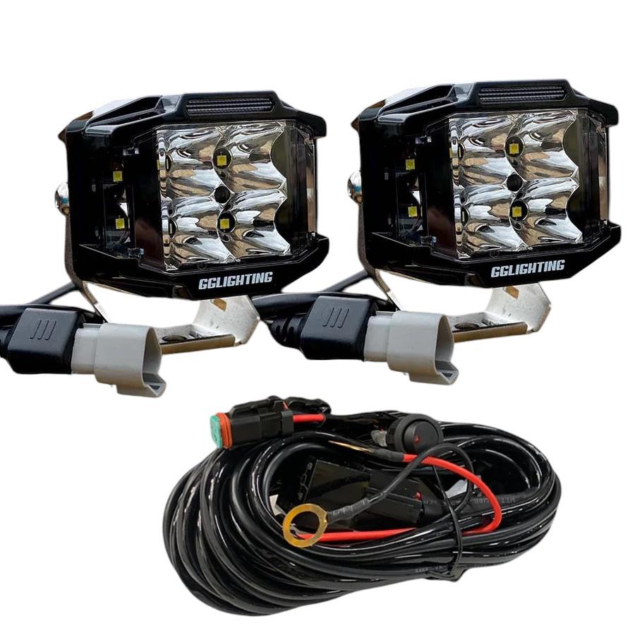 CB30 Light Pod Bundle with Wiring Harness GGLighting