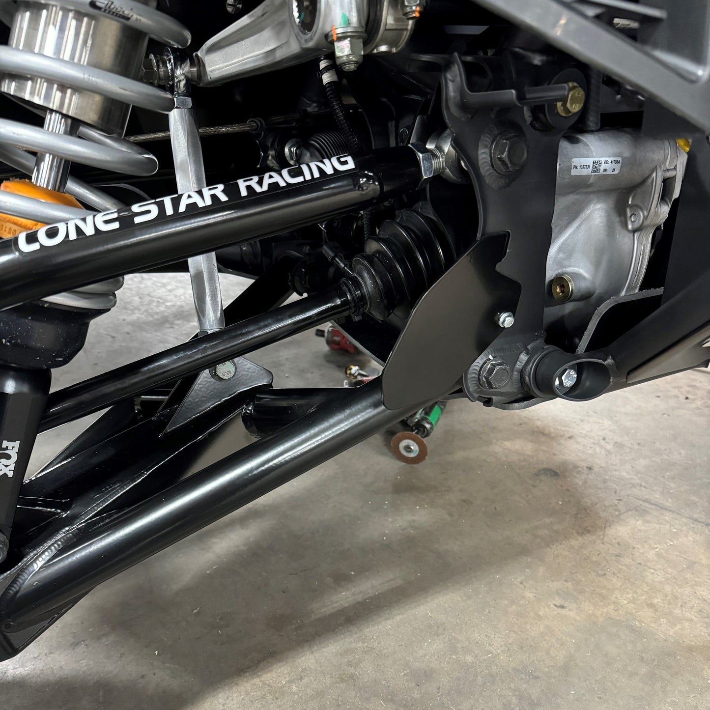 Polaris RZR Pro R / Turbo R Front Inner CV Boot Guards UTV Off-Road - Close-Up Detail | Lone Star Racing