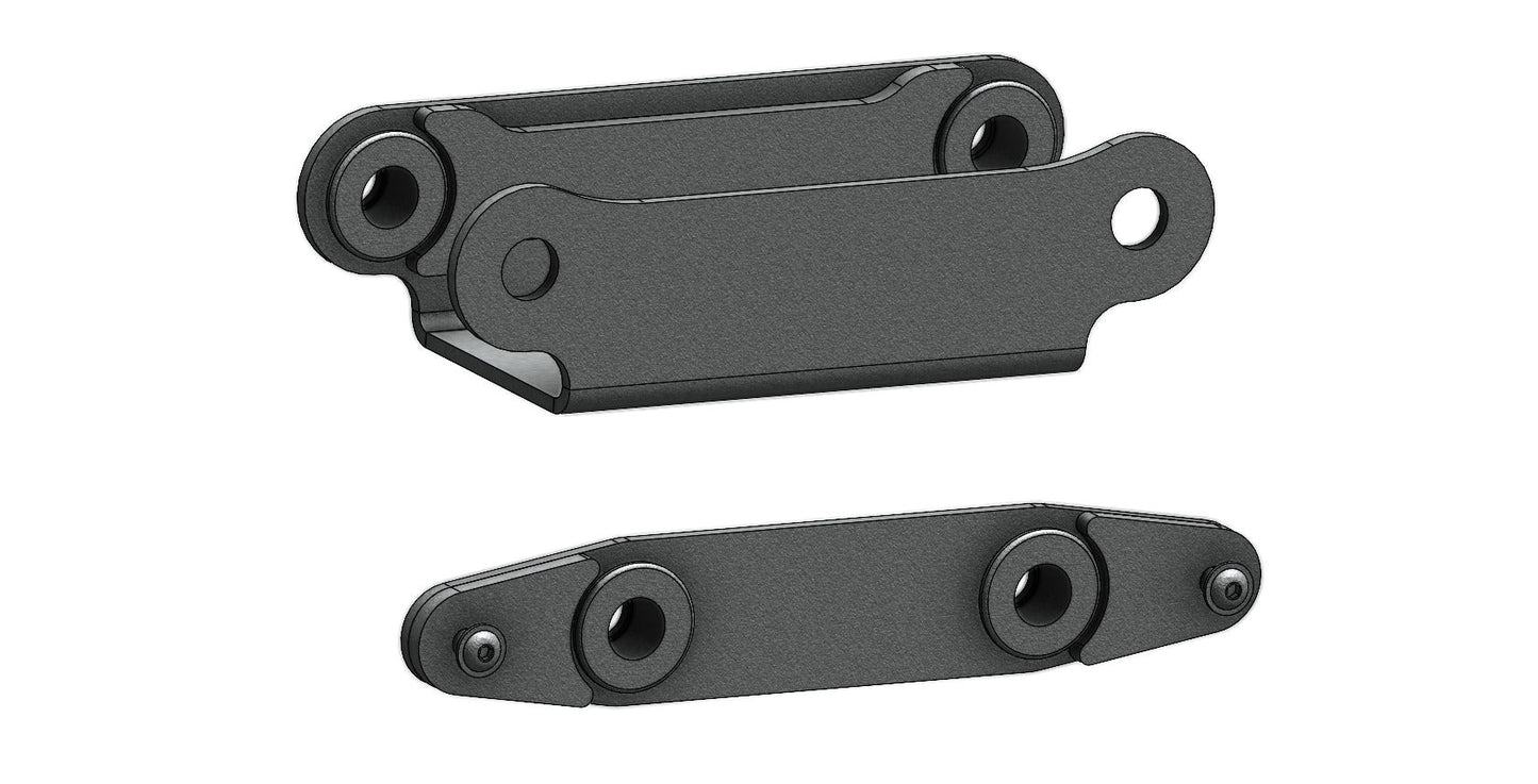 Can-Am Maverick R Front Suspension Nut Plate Kit CT Race Worx