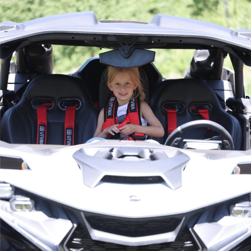 Can-Am Maverick R MAX Front Bump Seat with Harness UTVMA