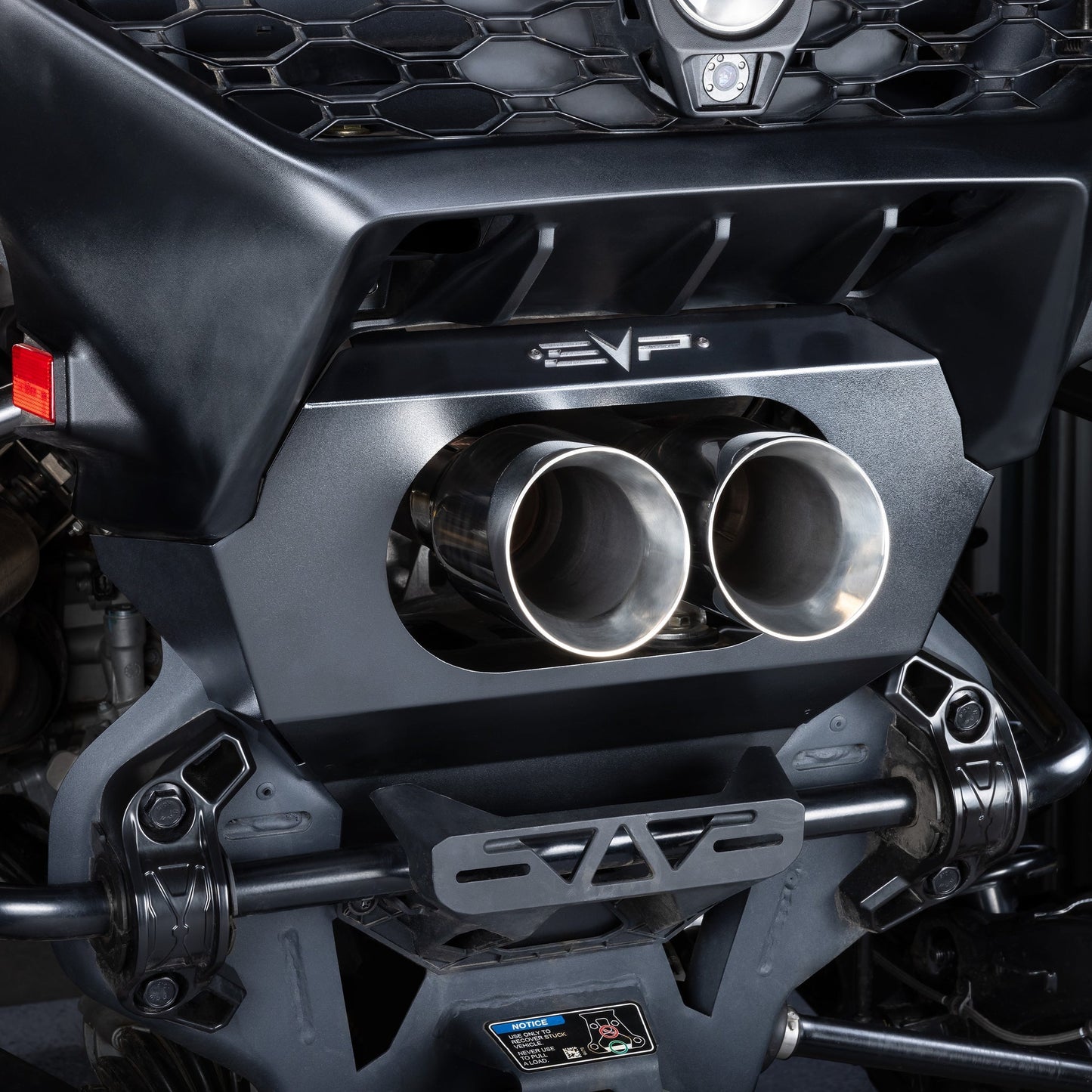 Can-Am Maverick R Rear Exhaust Fascia Evolution Powersports