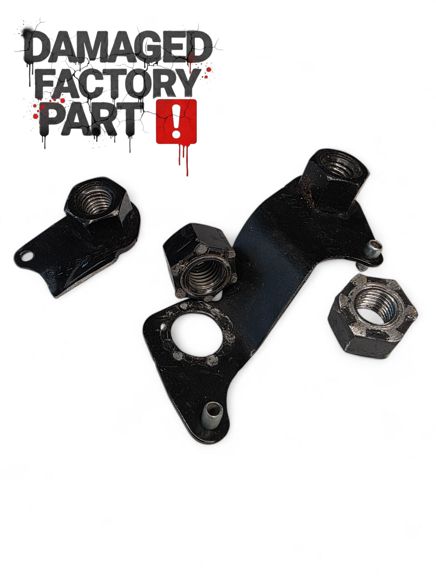 Can-Am Maverick R Rear Link Nut Plate Kit