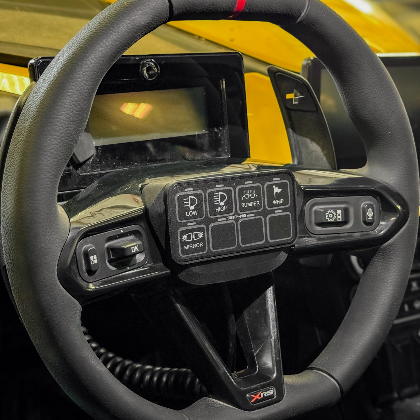 Can-Am Maverick R Switch Pro Steering Wheel Mount MTS Off-Road