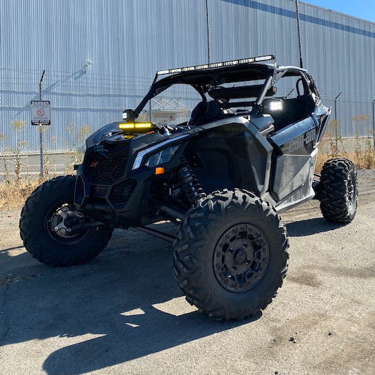 Can-Am Maverick X3 12” LED Light Bar Shock Tower Mounting Brackets GGLighting
