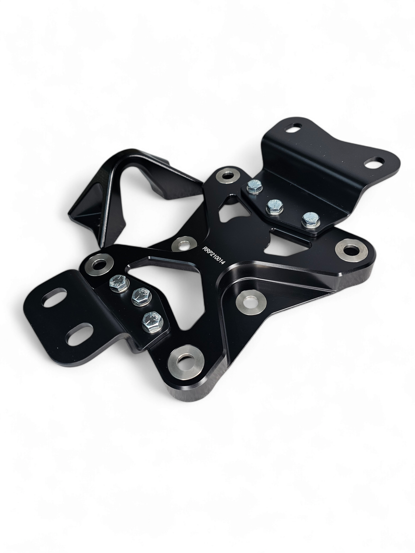 Can-Am Maverick X3 (2022+) Radius Rod Plate with Pull Hook (Black)