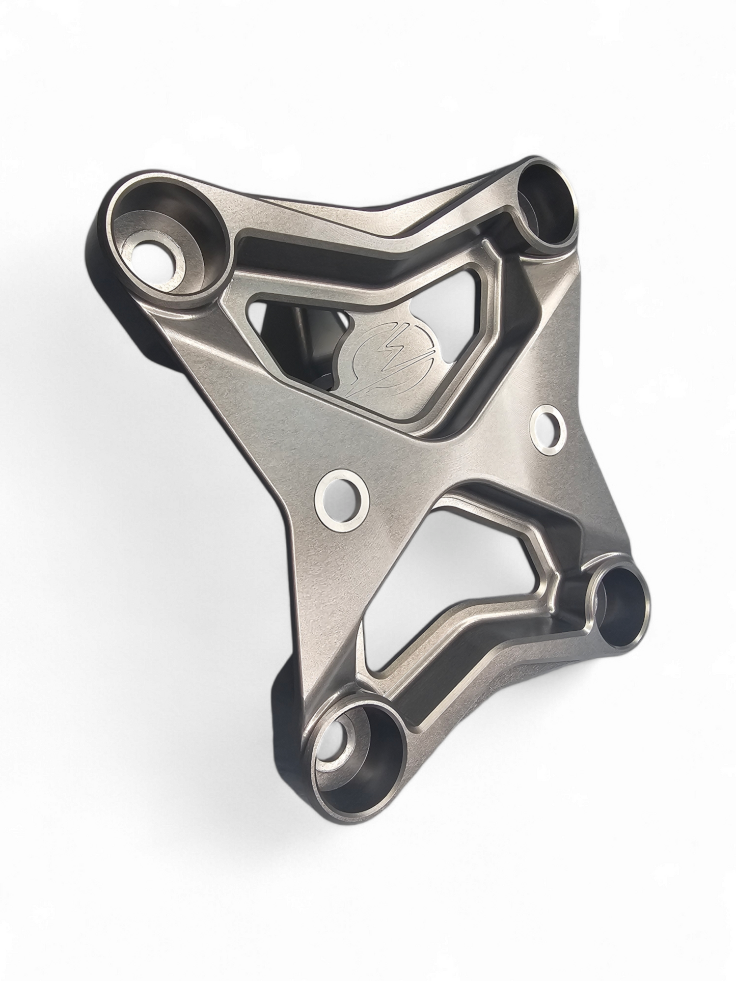 Can-Am Maverick X3 6-Bolt XL Radius Rod Plate with Tow Hook (Gun Metal)