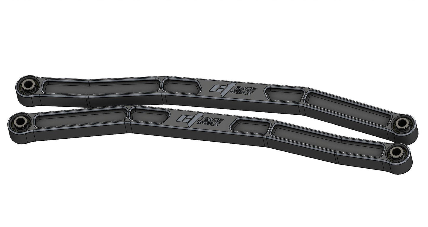 Can-Am Maverick X3 64" High Clearance Billet Lower Radius Rods CT Race Worx