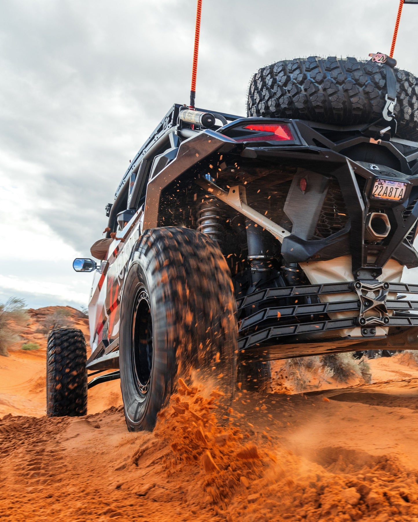 Can-Am Maverick X3 72" High Clearance Radius Rods (Black)