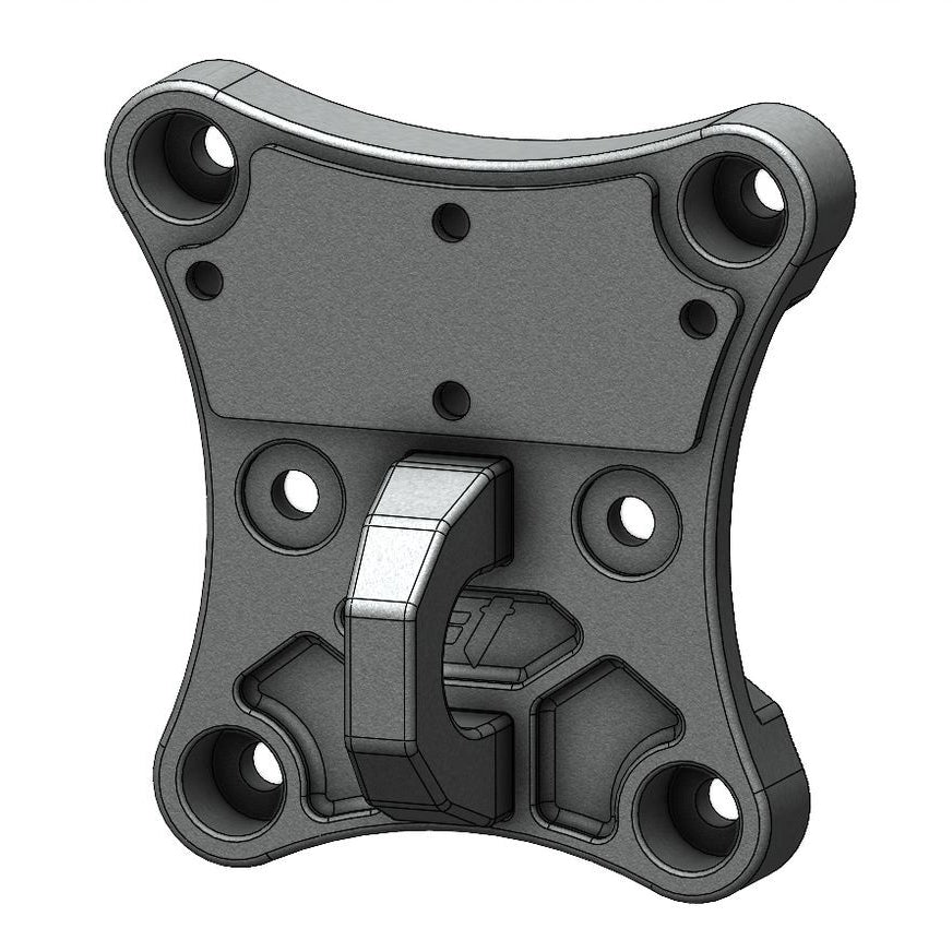 Can-Am Maverick X3 Billet Proof Radius Rod Plate with Tow Ring and Steel Plate CT Race Worx