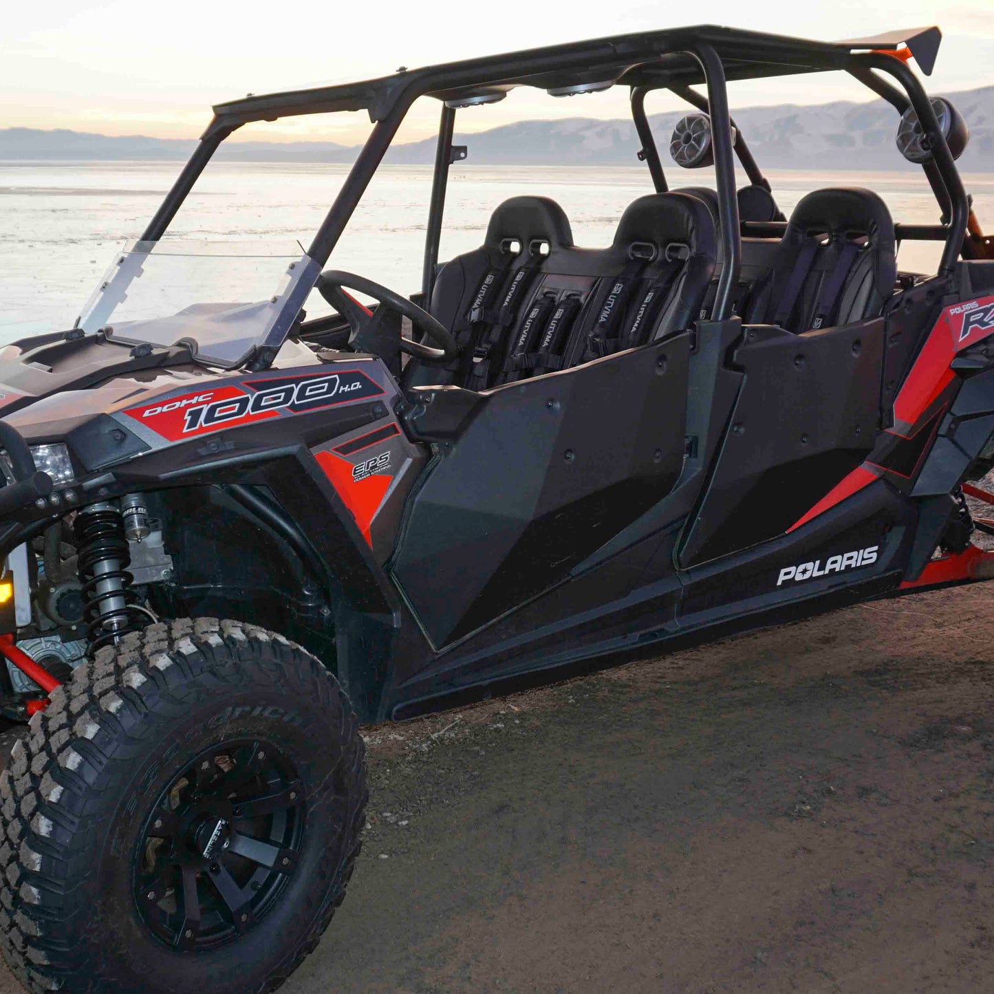 Polaris RZR Elite Series Bench Seat with Harnesses