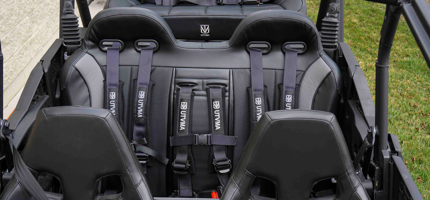 Can-Am Maverick Sport MAX Rear Bench Seat with Harnesses