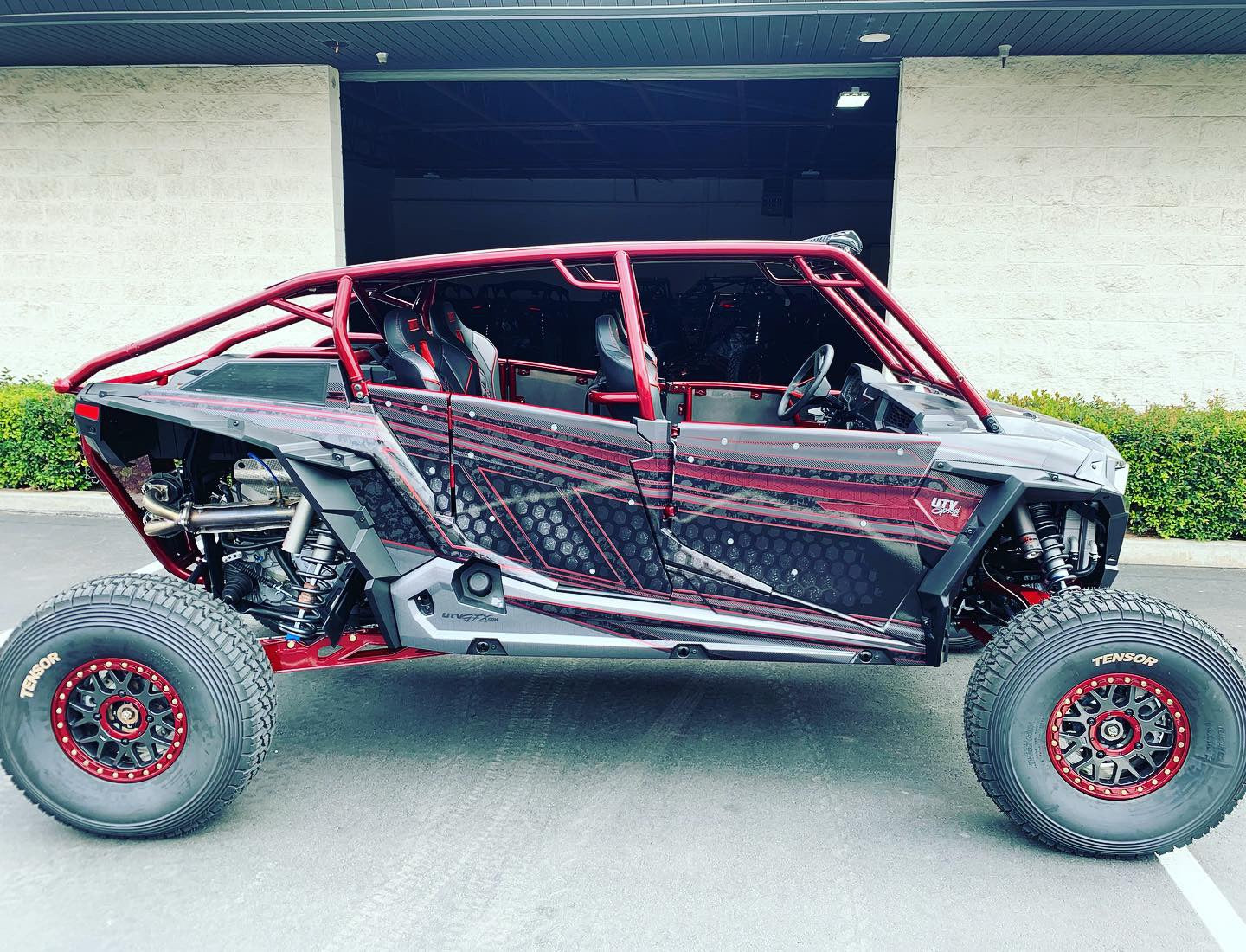 Polaris RZR XP 1000 / Turbo 4-Seat Rear Bumper Roll Cage
