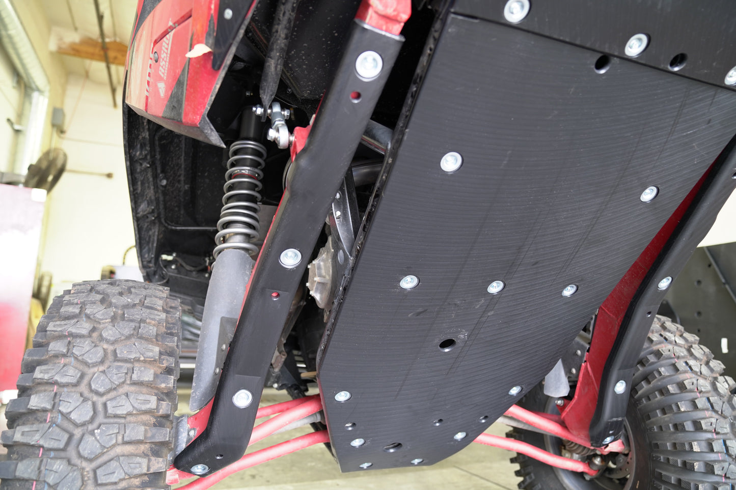 Kawasaki Teryx KRX UHMW Trailing Arm Guards UTV Lighting - Full View | Factory UTV