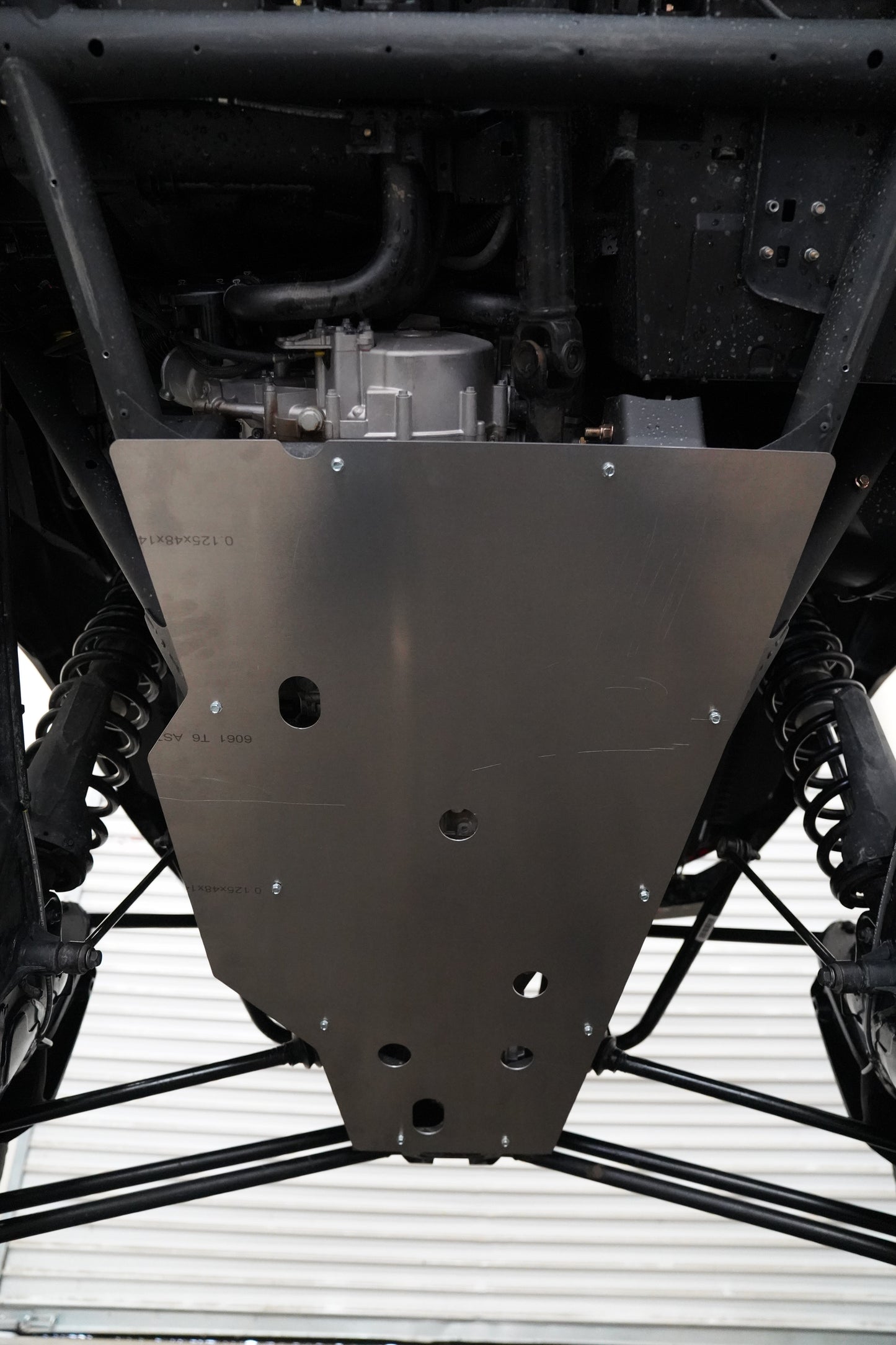 Can-Am Maverick R Max UHMW Rear Skid Plate