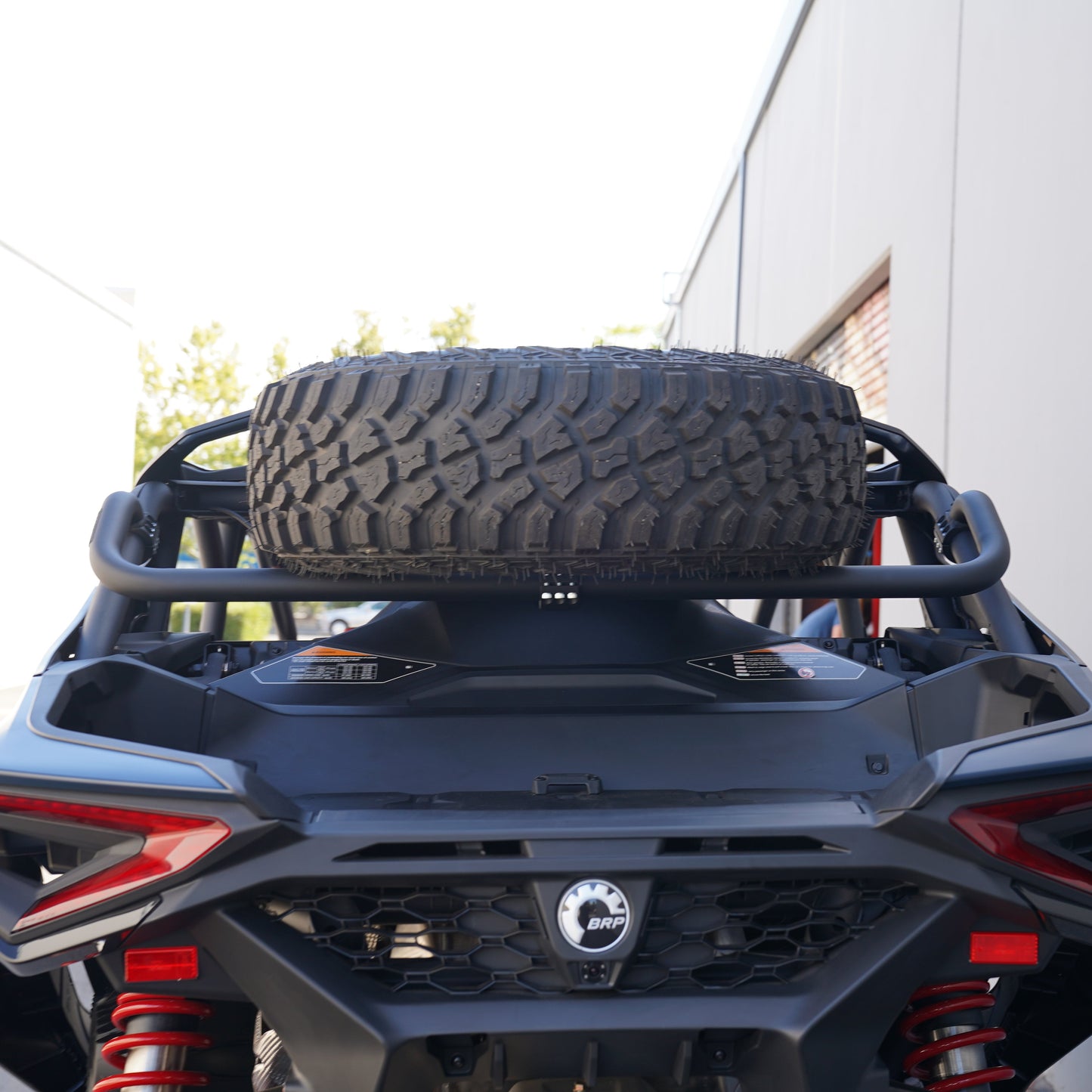 Can-Am Maverick R MAX Dual Clamp Spare Tire Mount UTV Side by Side - Product Photo | Factory UTV