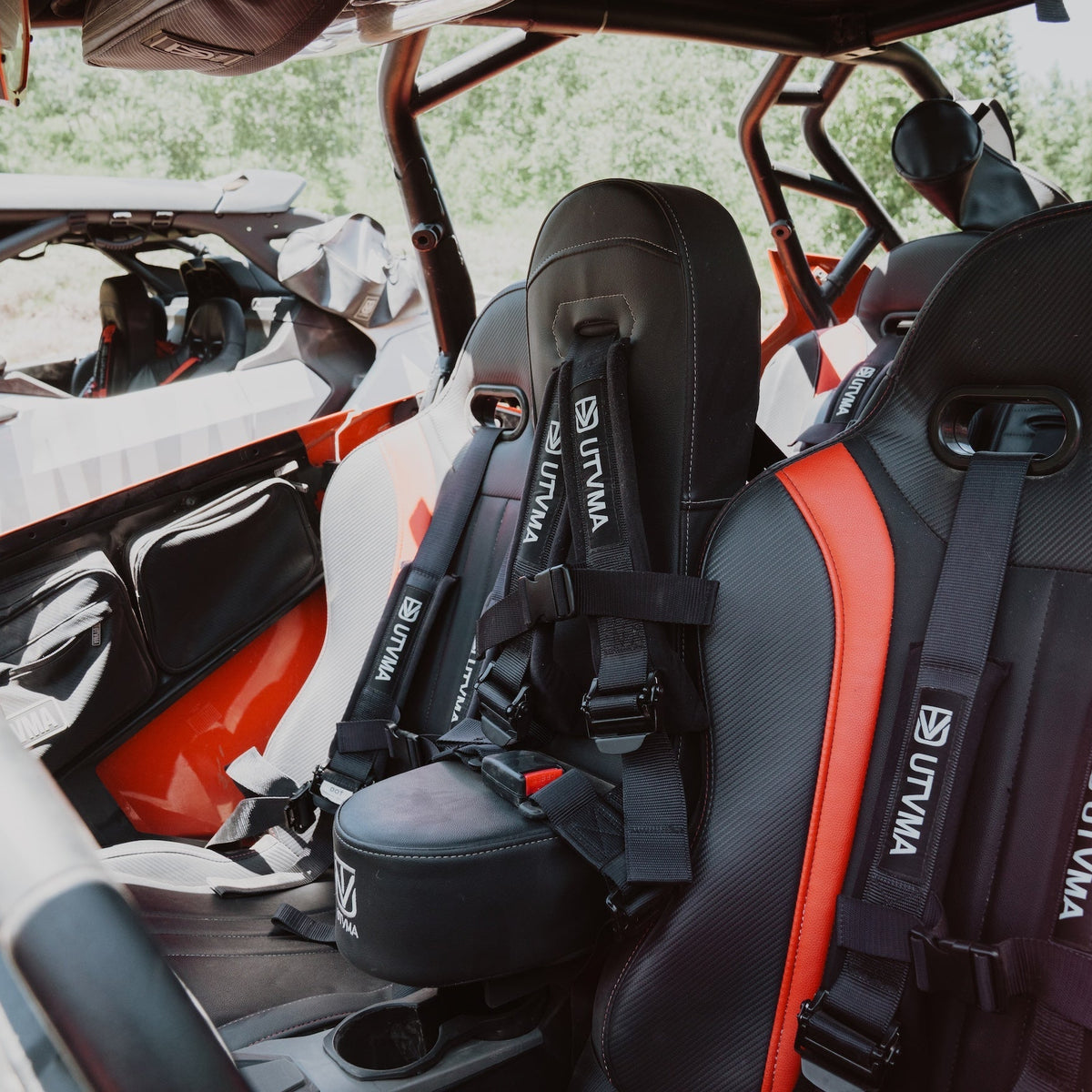 Polaris RZR Pro R / Pro XP / Turbo R 4-Seat Front Bump Seat with Harness | UTVMA