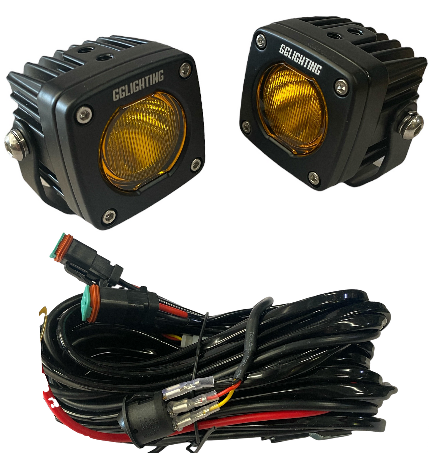 GP5 Offroad LED Light Pod Bundle with Wiring Harness GGLighting