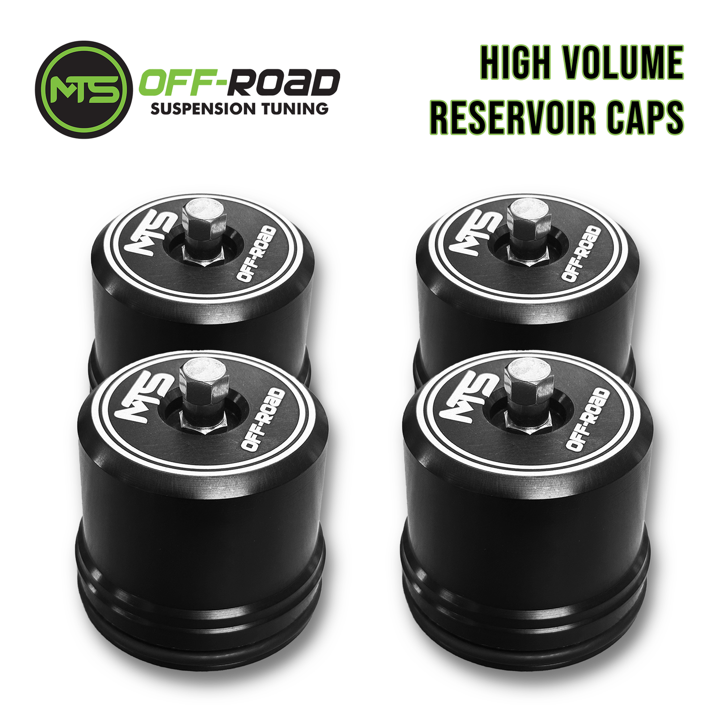 High Volume Shock Reservoir Caps (FOX Shocks) MTS Off-Road