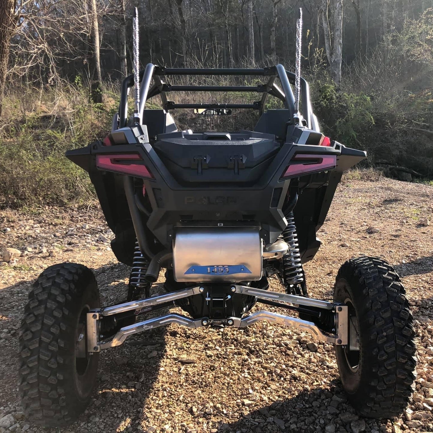 Polaris RZR Pro XP 2-Heim Radius Rods UTV Off-Road - Close-Up Detail | L&W Fab