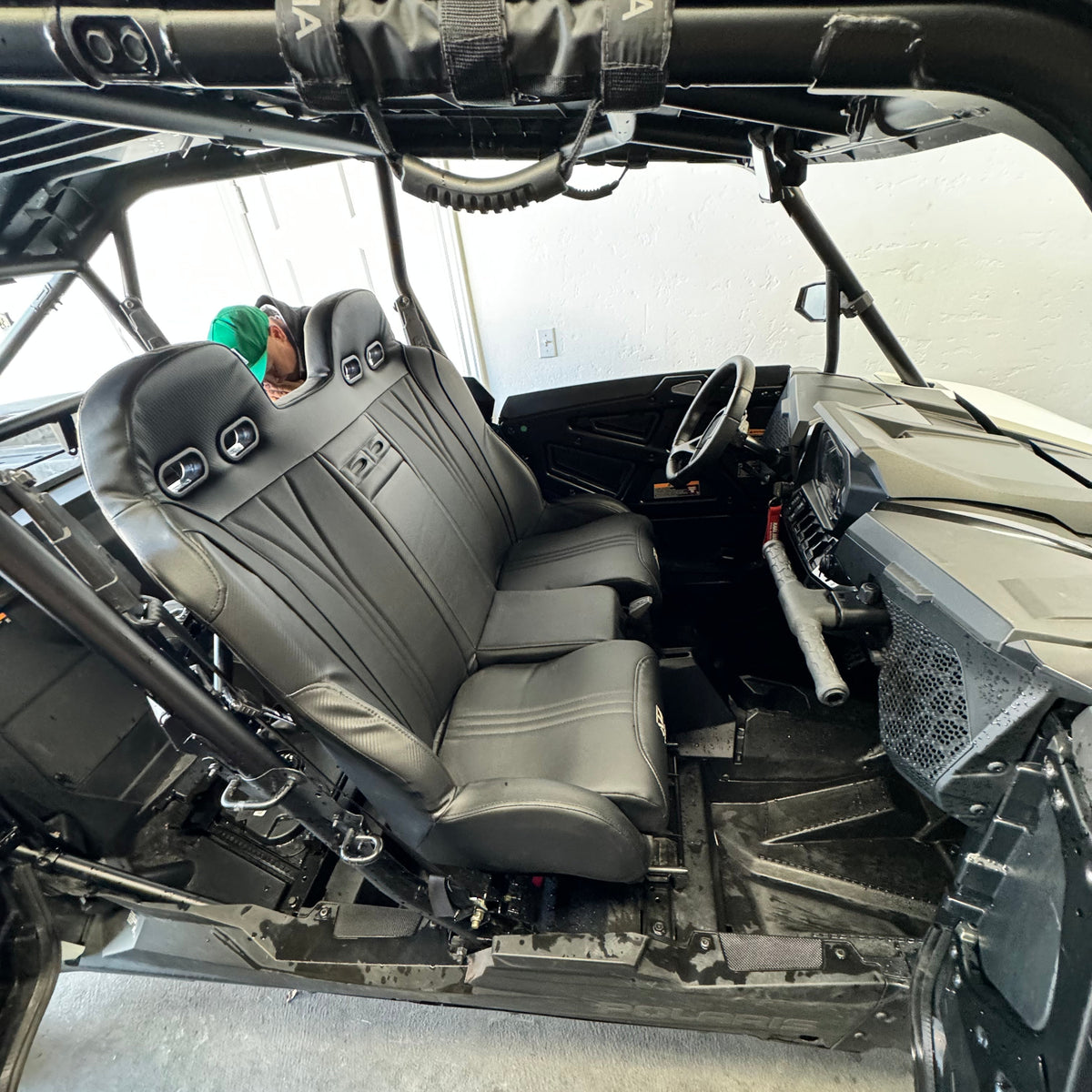 Polaris RZR Trail / Trail S Bench Seat with Harnesses | UTVMA