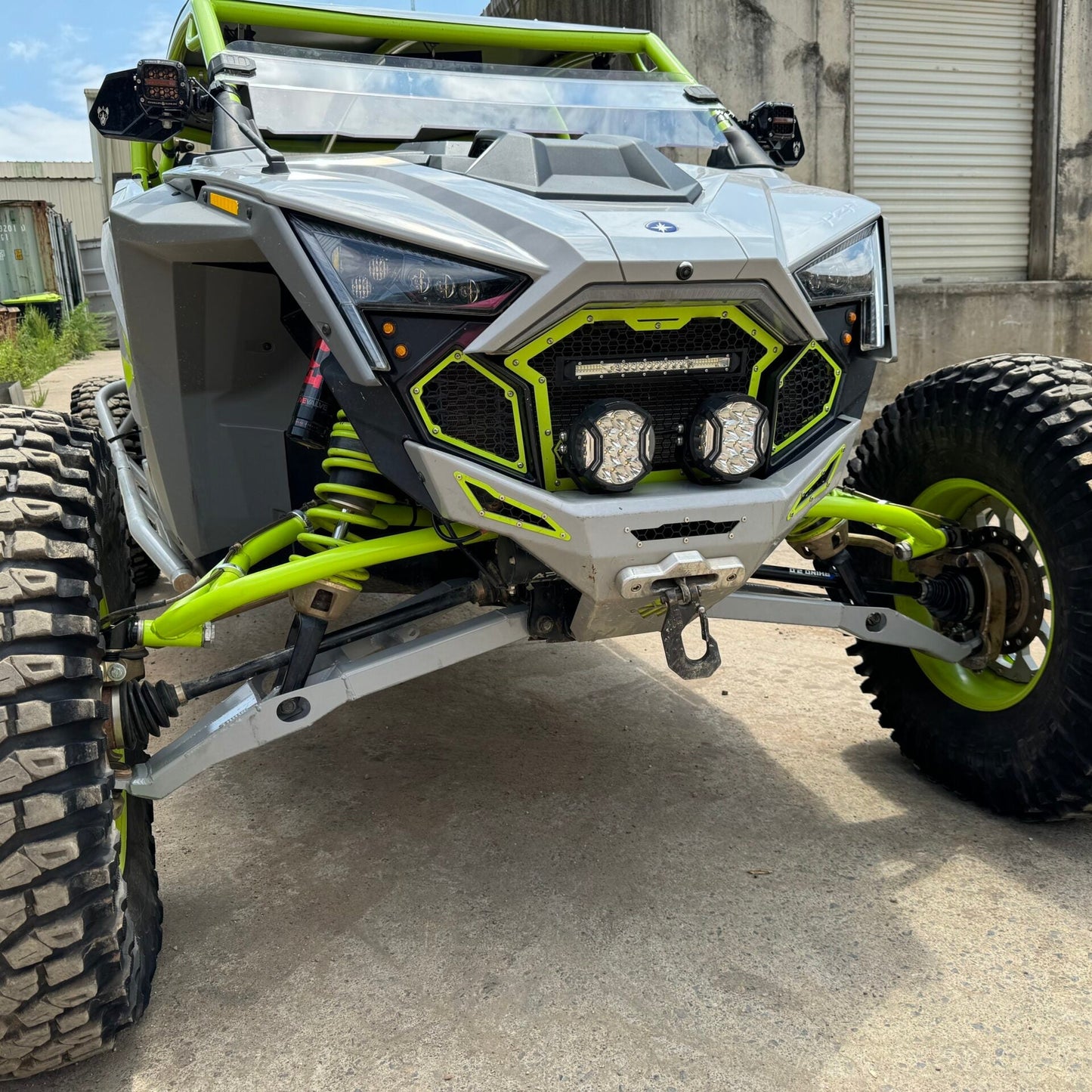 Polaris RZR Pro R / Pro S / Turbo R 2in Forward A-Arms UTV Lighting - Studio View | L&W Fab