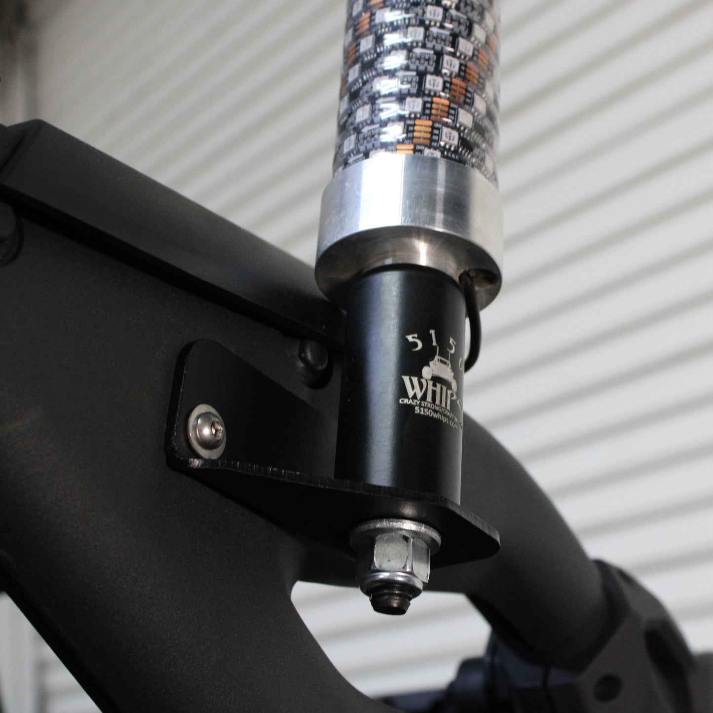 Can-Am Maverick R Whip Mounts UTV Off-Road - Close-Up Detail | All Terrain Concepts
