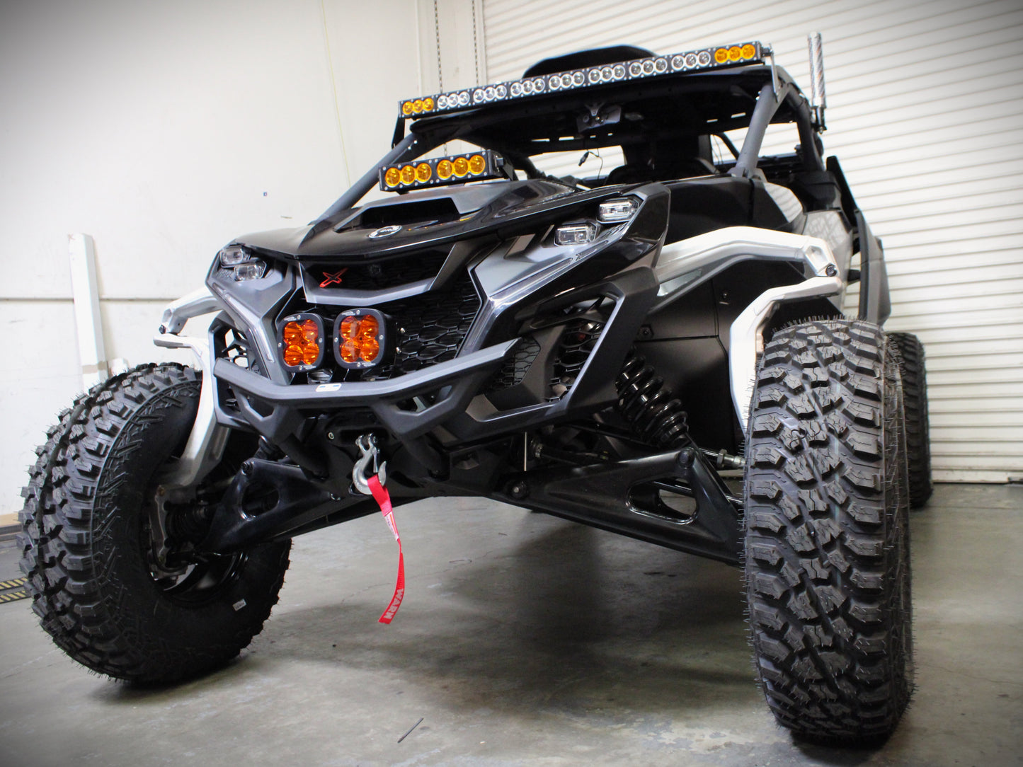 Can-Am Maverick R 50 Inch Light Bar Mounting Brackets UTV Side by Side - Product Photo | All Terrain Concepts
