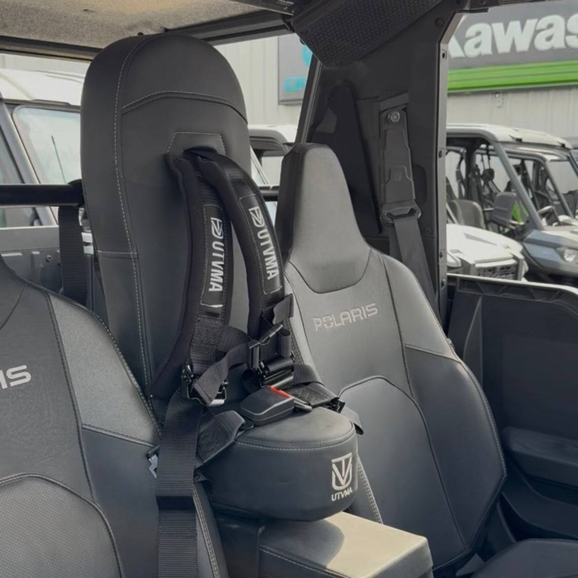 Polaris Xpedition Front Bump Seat with Harness | UTVMA