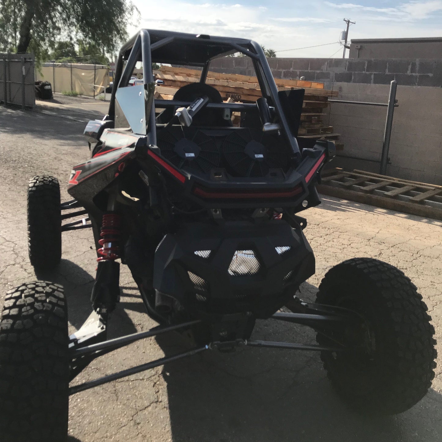 Polaris RZR RS1 Bolt-On Roll Cage UTV Off-Road - Close-Up Detail | Lone Star Racing