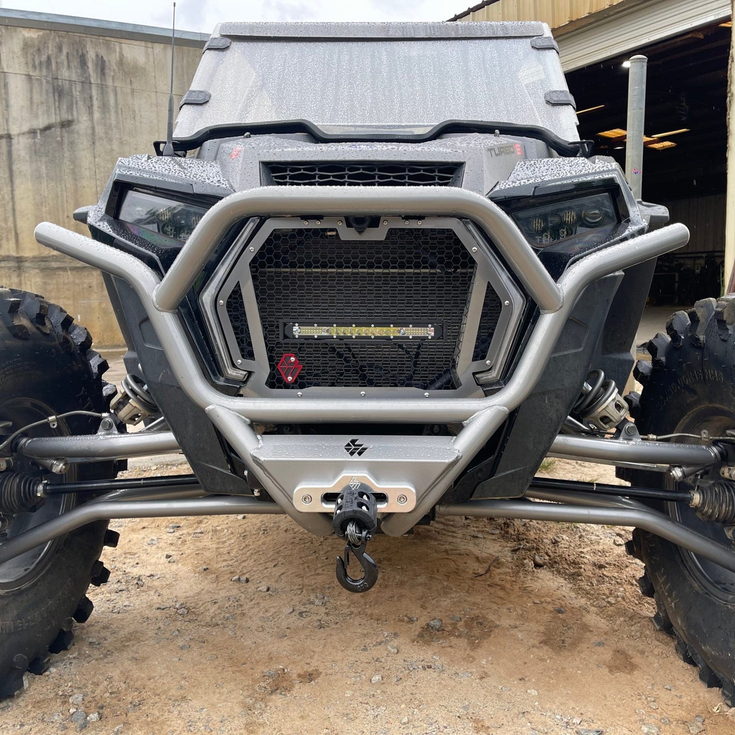6in Aluminum Fairlead UTV Lighting - Full View | L&W Fab