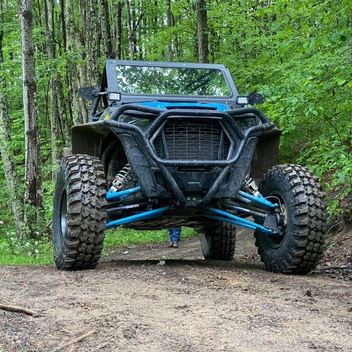 Polaris RZR XP 1000 / Turbo (2019-2023) Front Bumper Side by Side - Angle View | L&W Fab