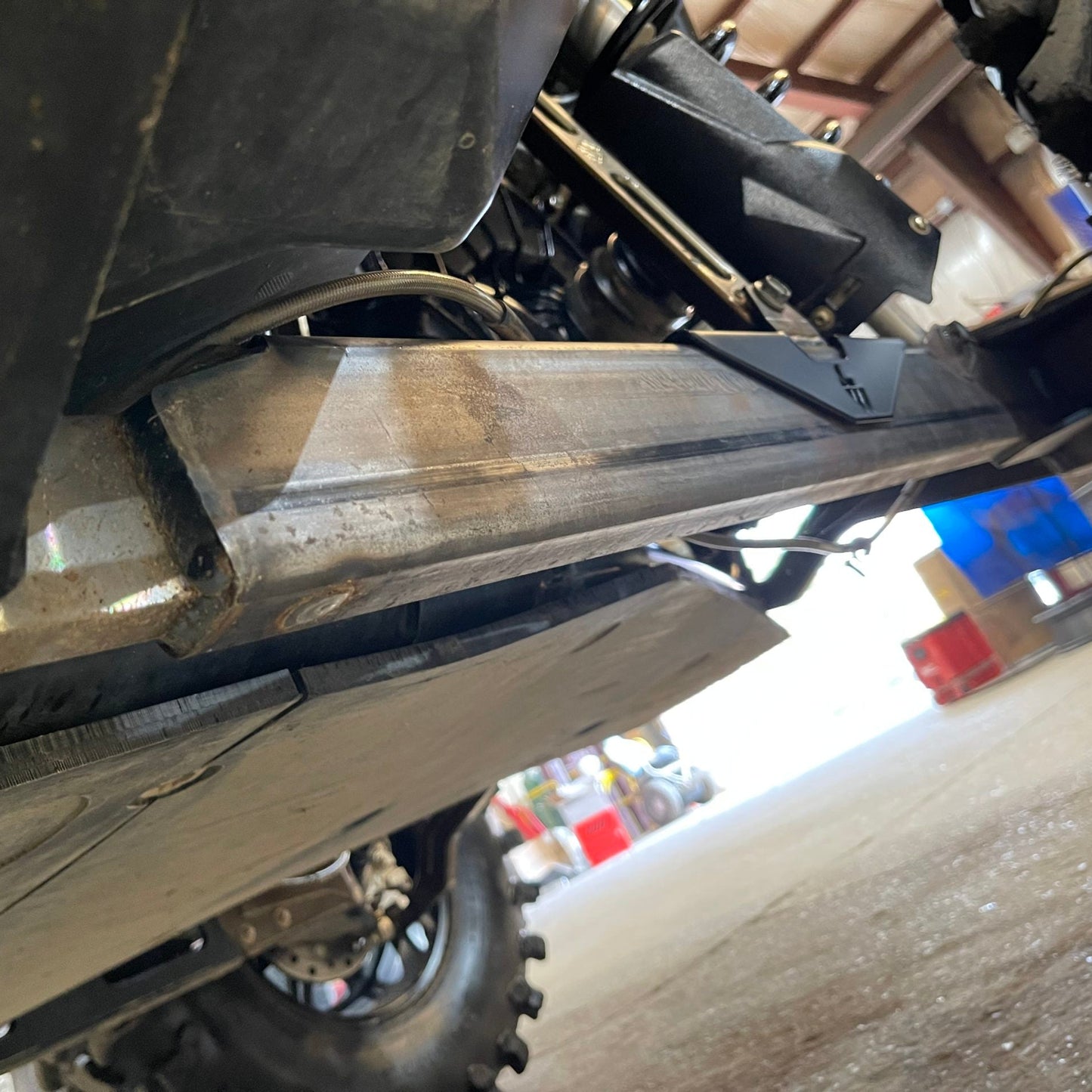 Polaris RZR Pro XP Steel Trailing Arms UTV Lighting - Full View | L&W Fab