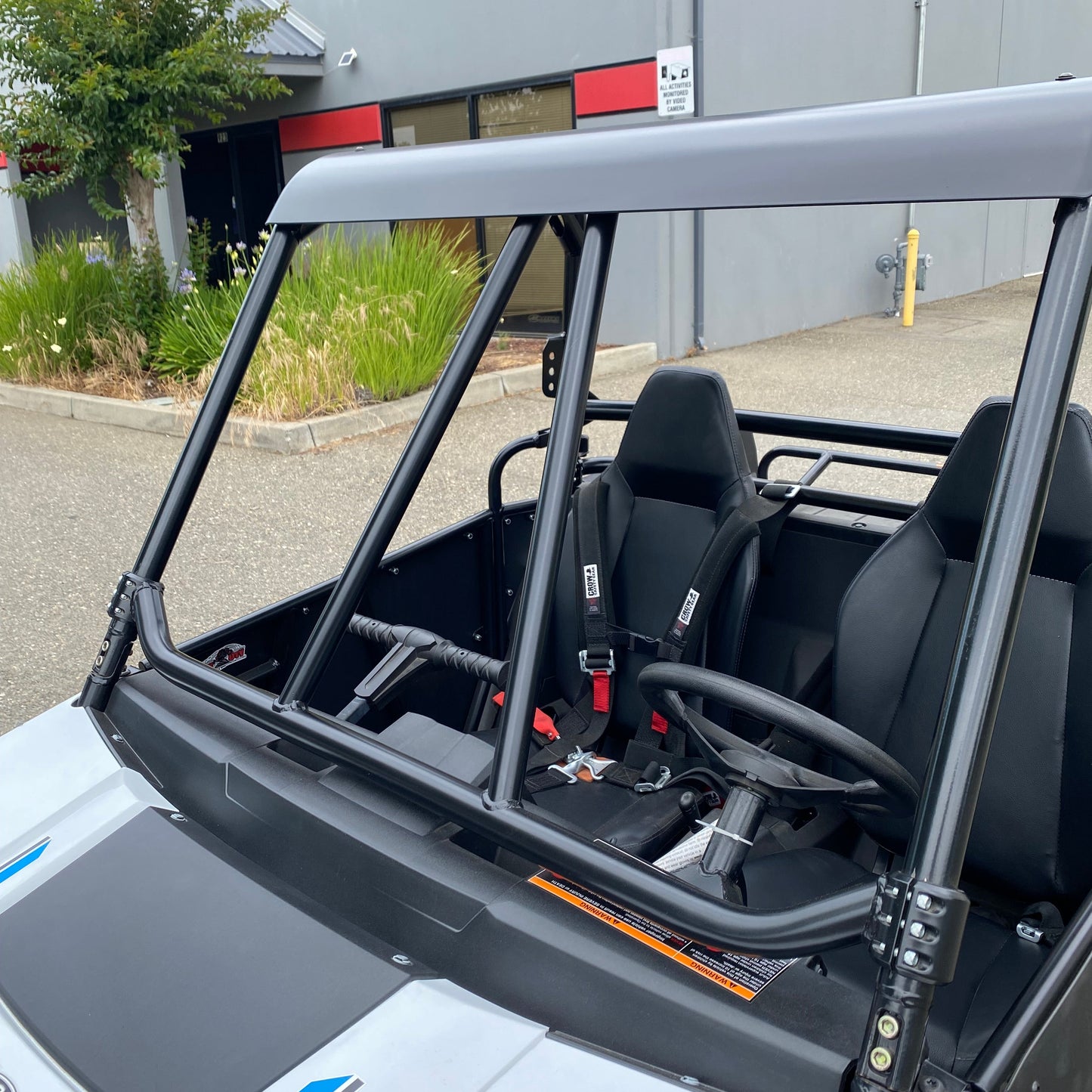 Polaris Ranger 150 Front Intrusion Bar SxS - Installed View | Factory UTV